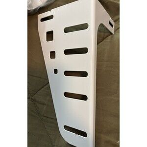 Headboard/Footboard Bracket for Metal Platform Bed, White Set Of 2 NEW (B5)